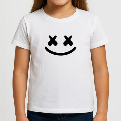 Blue White Helmet DJ Girls T-Shirt