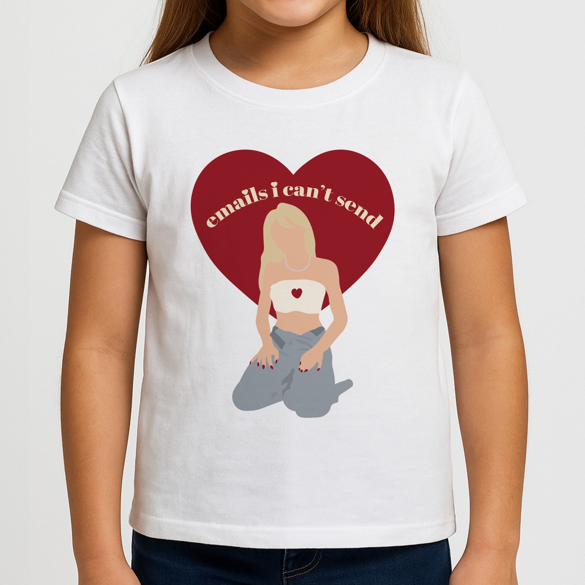 Emails I Can't Send Girls T-Shirt