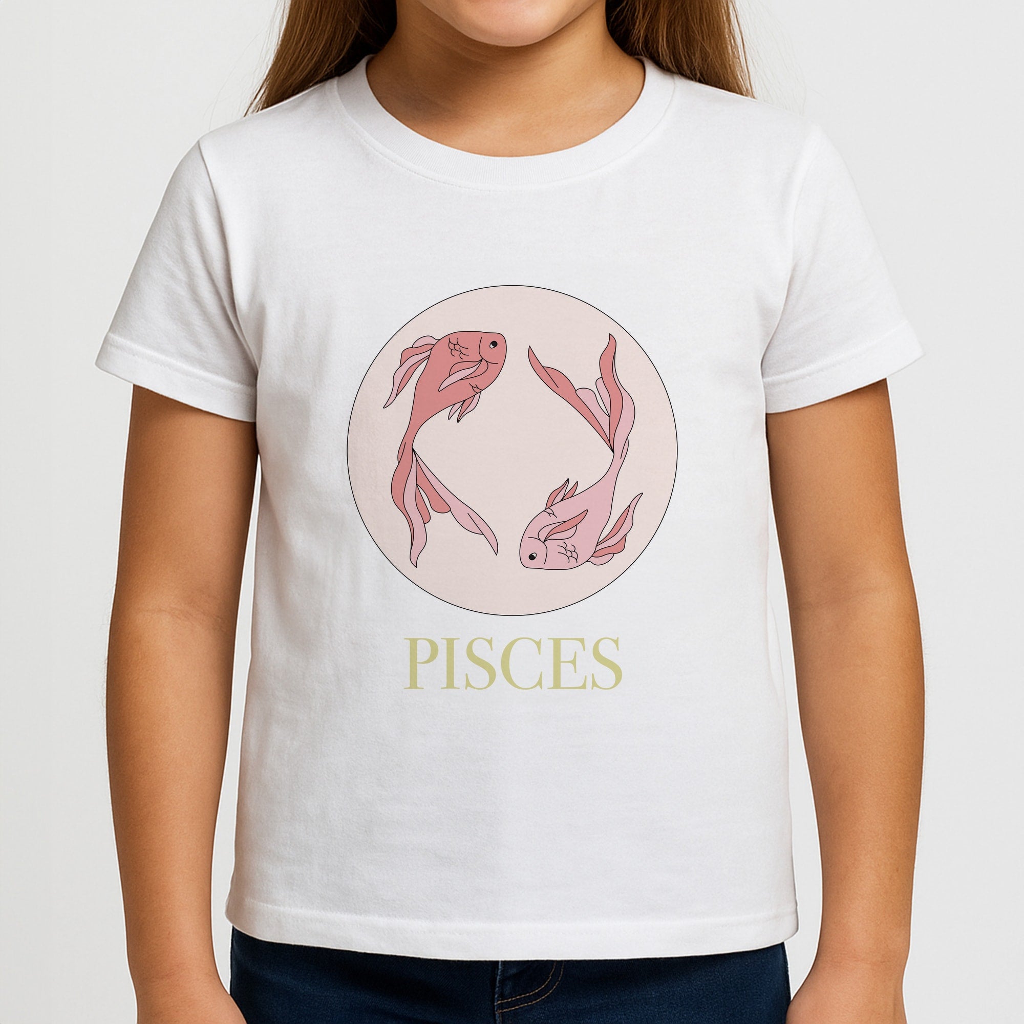 Pisces - Tarot Cards Girls T-Shirt