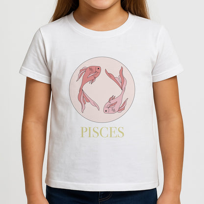 Pisces - Tarot Cards Girls T-Shirt