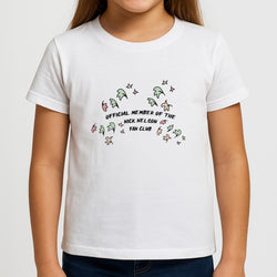 Official Member Of The Nick Nelson Fan Club - Heart TV Girls T-Shirt