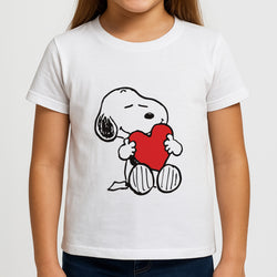 Snoopy - Valentine's Day Girls T-Shirt