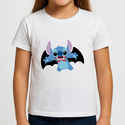 Vampire Alien Blue Halloween Kids T-Shirt