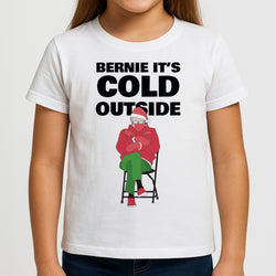 Bernie It's Cold Outside Girls T-Shirt