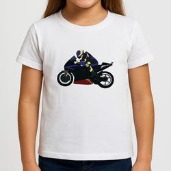 Purple Motorbike - Motorbike Girls T-Shirt