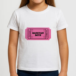 Bangtan Boys Ticket - K Pop Kids T-Shirt