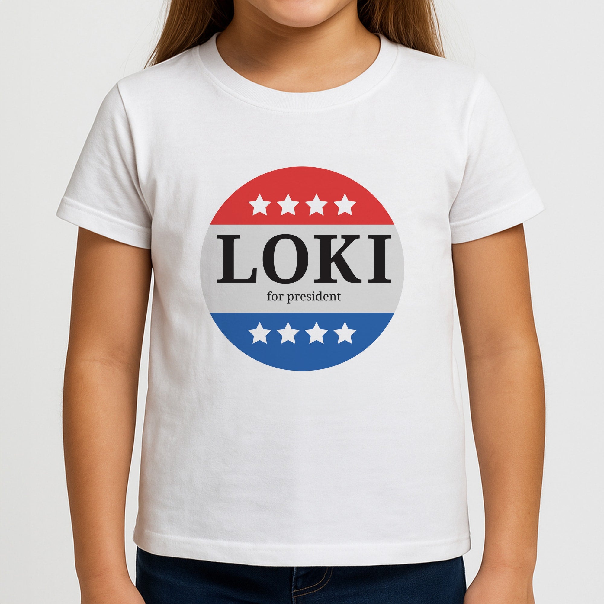 Loki For President Kids T-Shirt