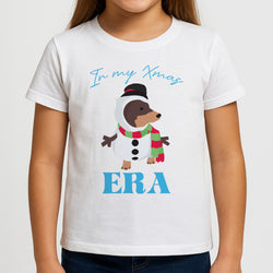 It's My Xmas Era Dog Girls T-Shirt