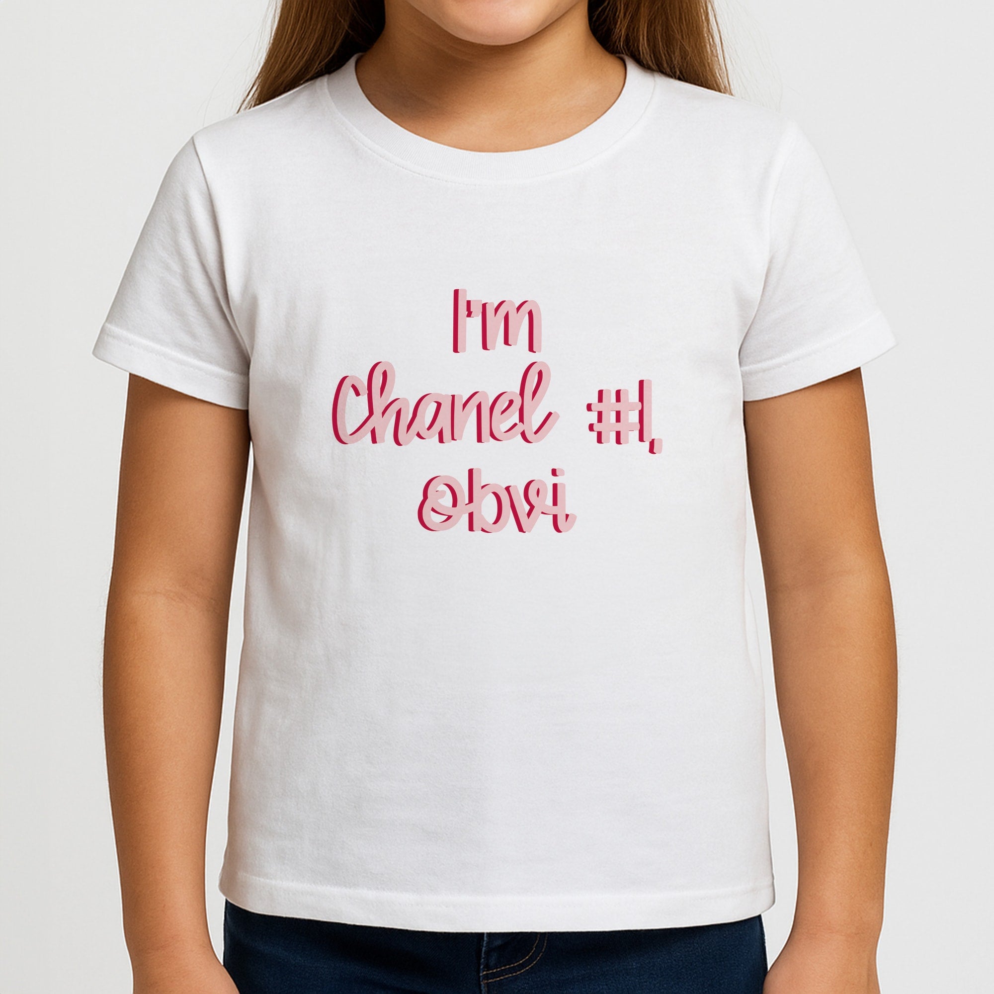 I'm Chanel Number One Obvi - Halloween Queens Girls T-Shirt
