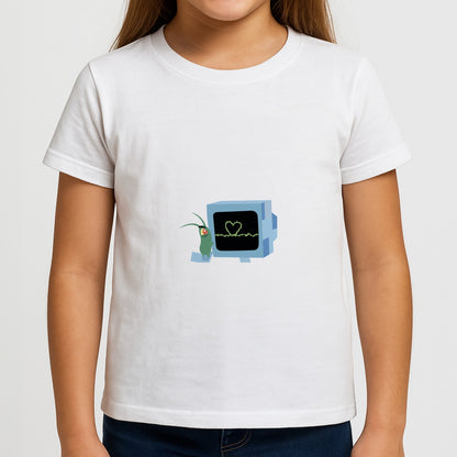 Plankton And Karen Girls T-Shirt