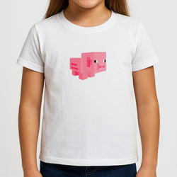 Mining Pig Girls T-Shirt