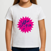 One Pound Fish - British Pop Culture Kids T-Shirt 3