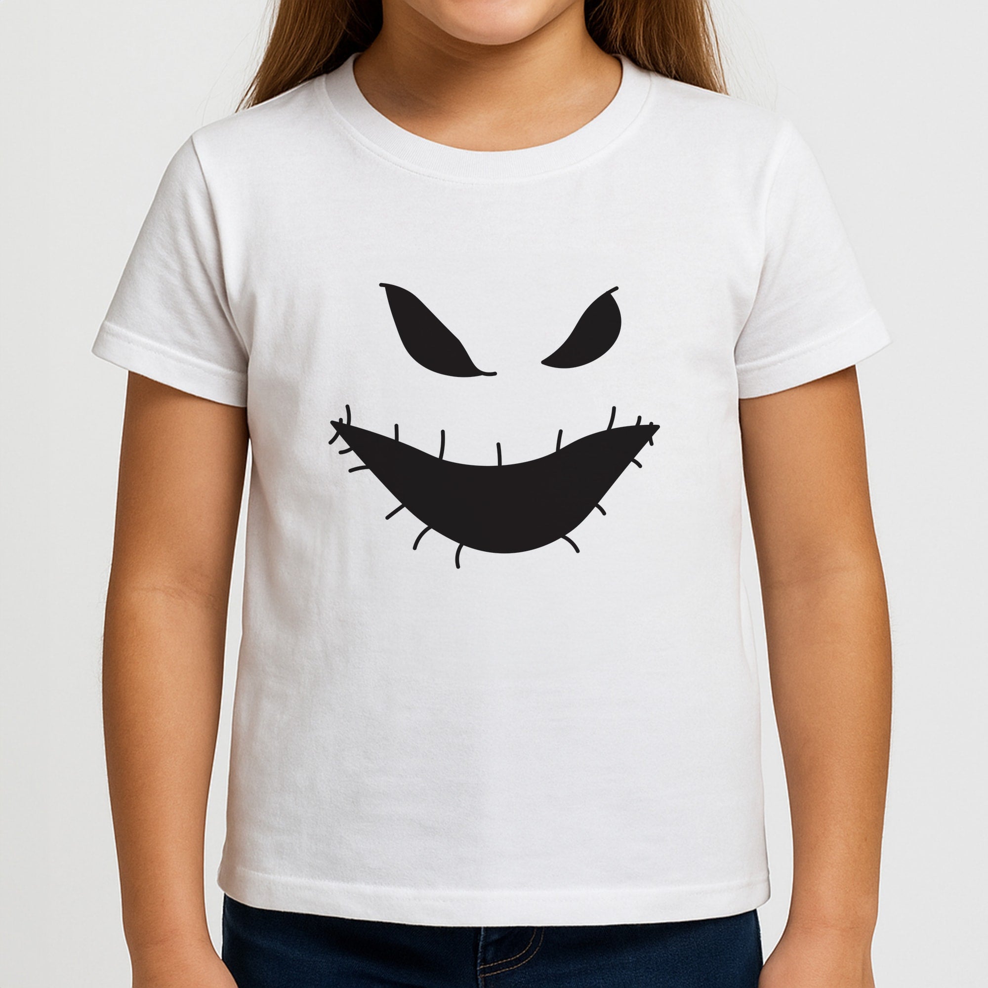 Green Face Girls T-Shirt