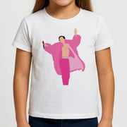 Harry Pink Coat  Kids T-Shirt 3