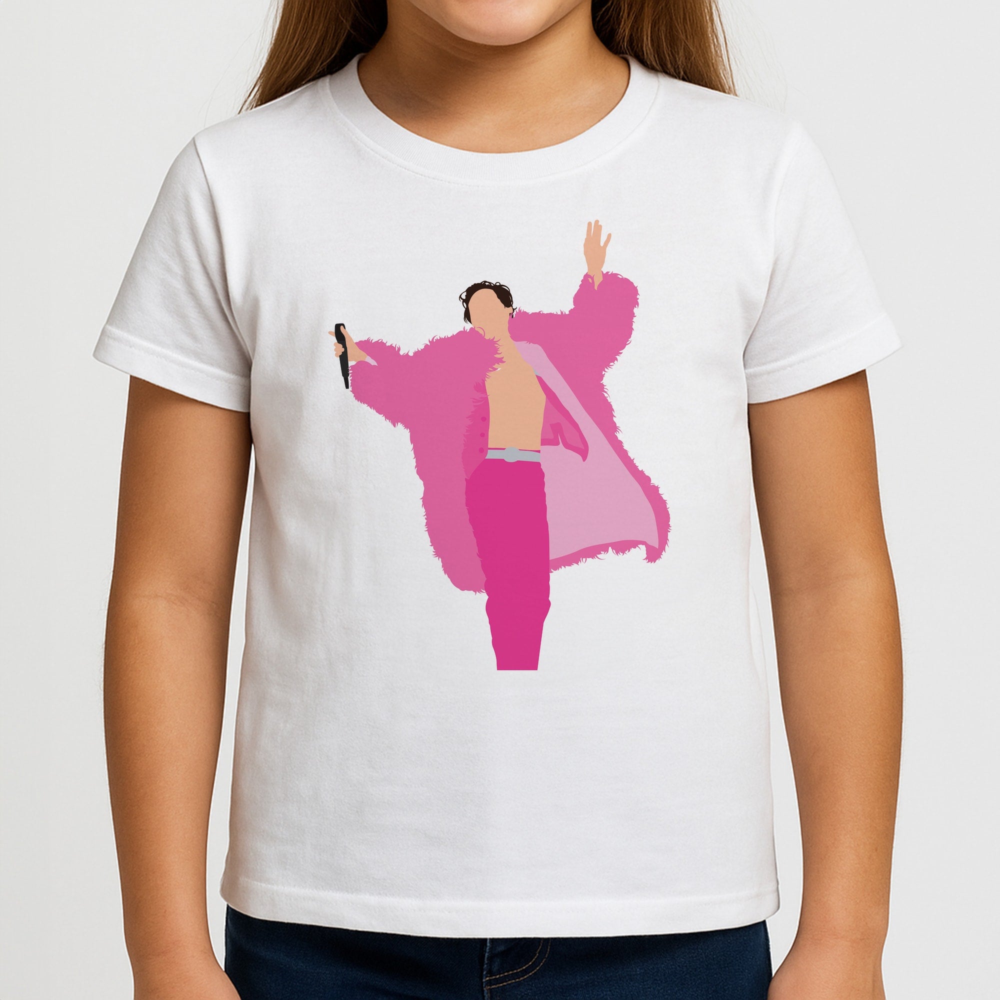 Harry Pink Coat  Kids T-Shirt