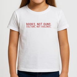 Books, Not Guns - TV Quotes Girls T-Shirt
