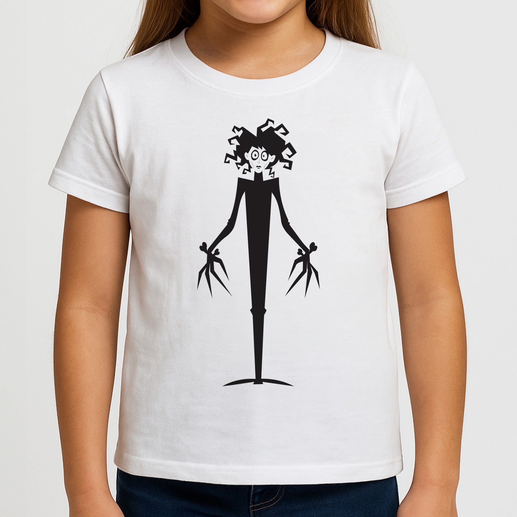 Cartoon - Scissorhands Girls T-Shirt