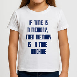 If Time Is A Memory - Doctor Who Girls T-Shirt
