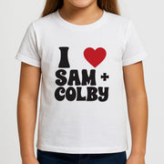 I Love S & C Kids T-Shirt 3