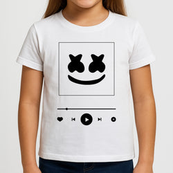 Helmet DJ Album Cover Girls T-Shirt