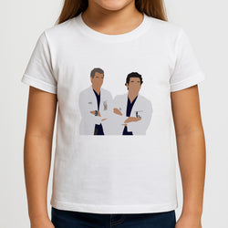 Two Doctors Arm Crossed - Grey's Girls T-Shirt