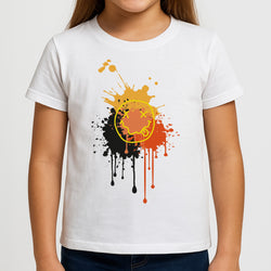 Orange Graffiti - Skate Aesthetic  Girls T-Shirt