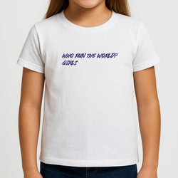 Who Run The World - Queen B Girls T-Shirt