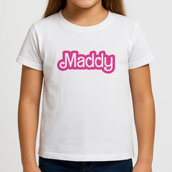 Personalised Doll Girls T-Shirt