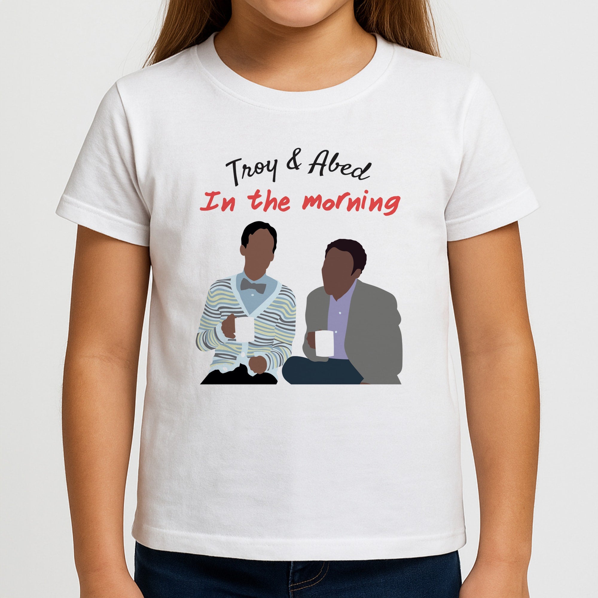 Troy And Abed In The Morning - Community Kids T-Shirt