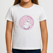 Moomin In A Pink Bubble  Kids T-Shirt 3