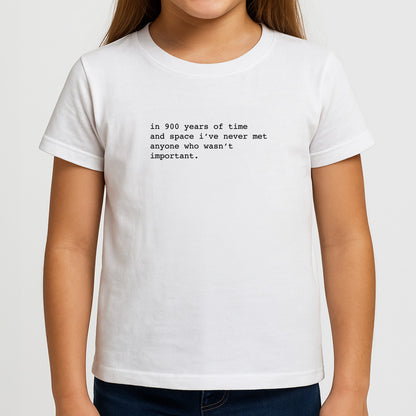 In 900 Years Girls T-Shirt