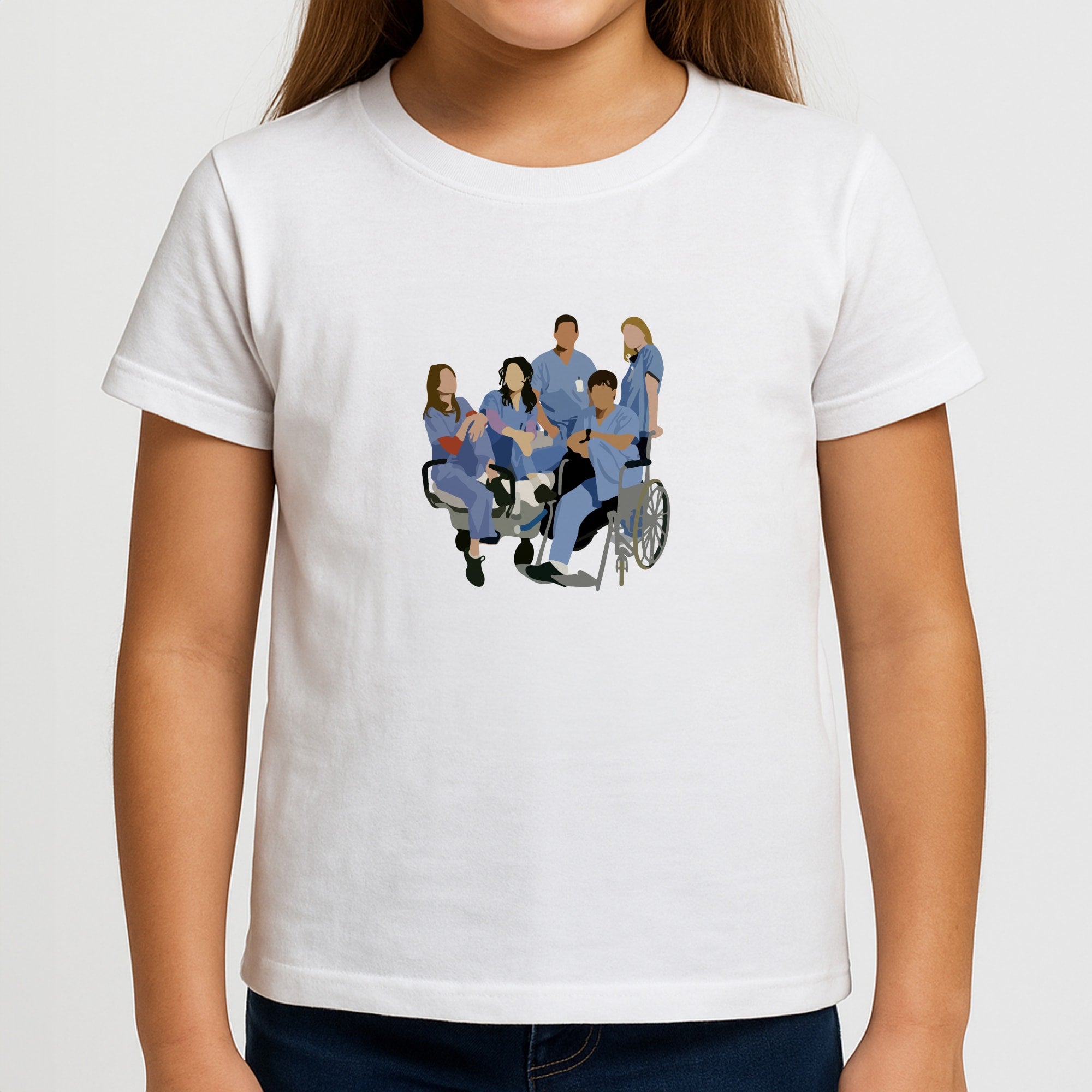 Greys Cast Girls T-Shirt