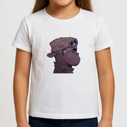 Purple 2d Kids T-Shirt 3