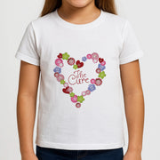 Button Heart Kids T-Shirt 3