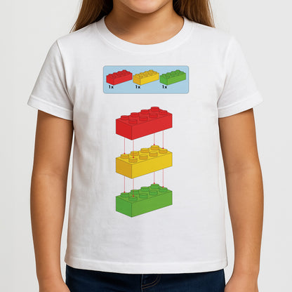Bricks Instruction Set Girls T-Shirt