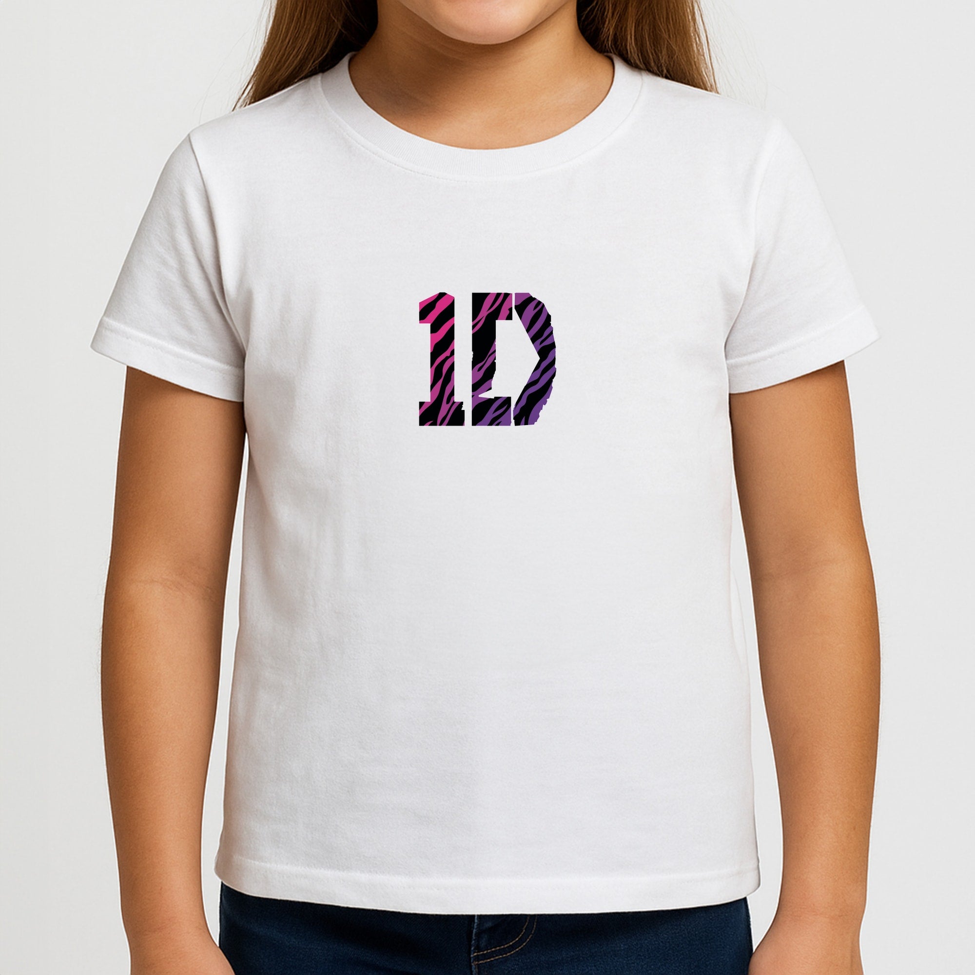 Zebra 1D Girls T-Shirt