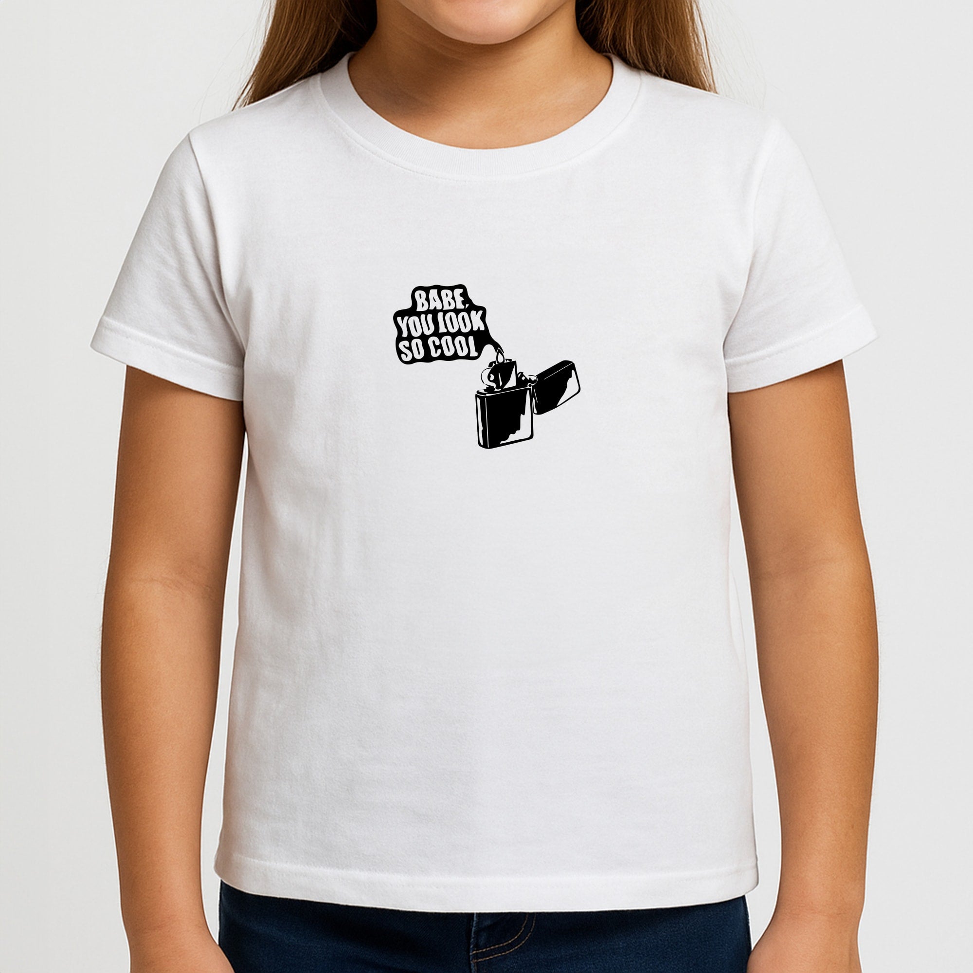 Babe, You Look So Cool - 1975 Girls T-Shirt