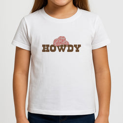 Howdy - Western  Girls T-Shirt