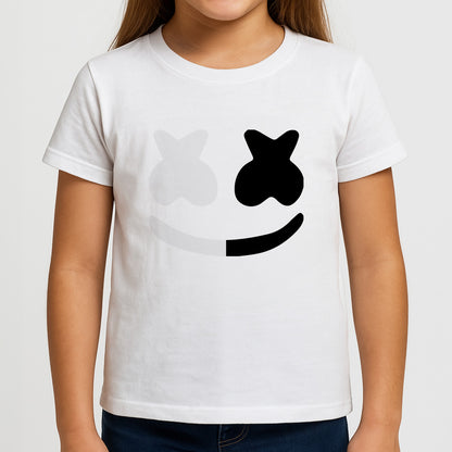 Dual Sides Helmet DJ  Girls T-Shirt