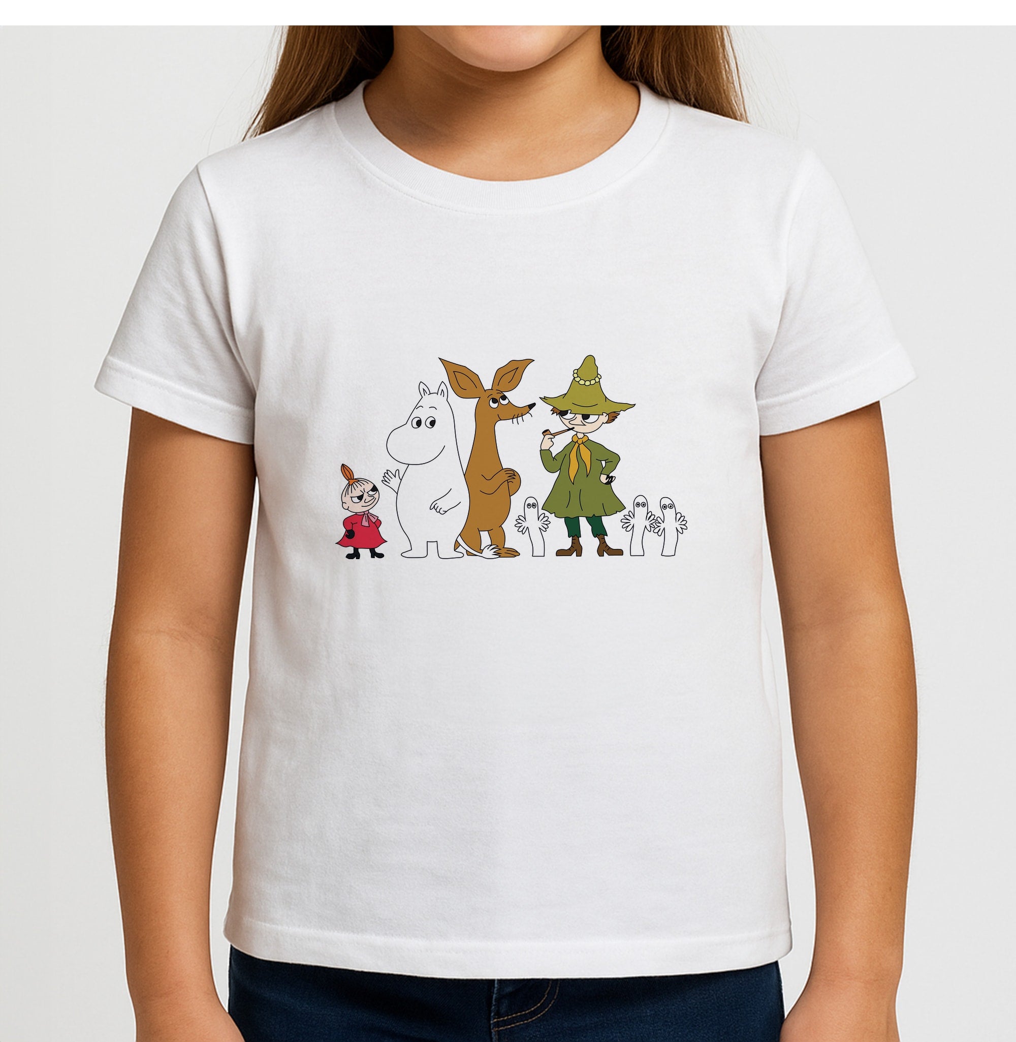 Moom Characters Girls T-Shirt