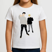 Standing - S & C Kids T-Shirt 3