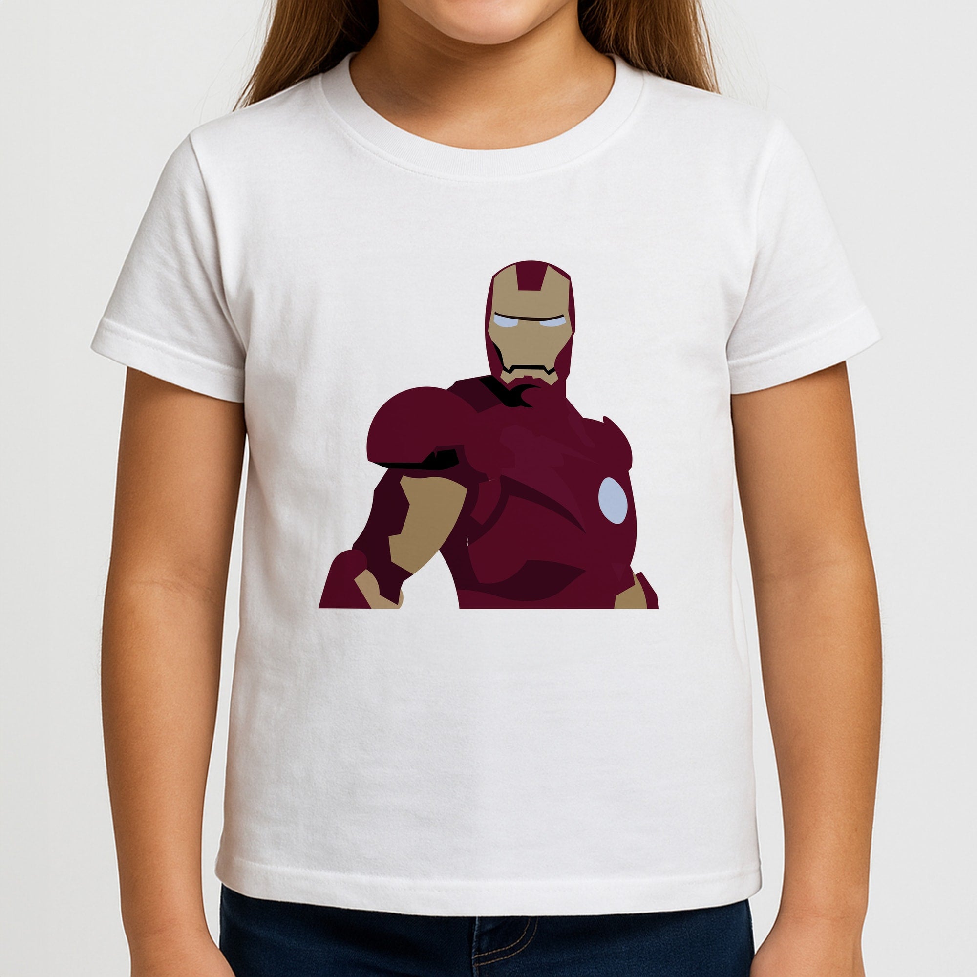 Iron man mask Kids T-Shirt