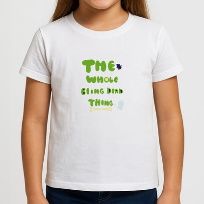 The Whole Being Dead Thing - Beetle Halloween Girls T-Shirt