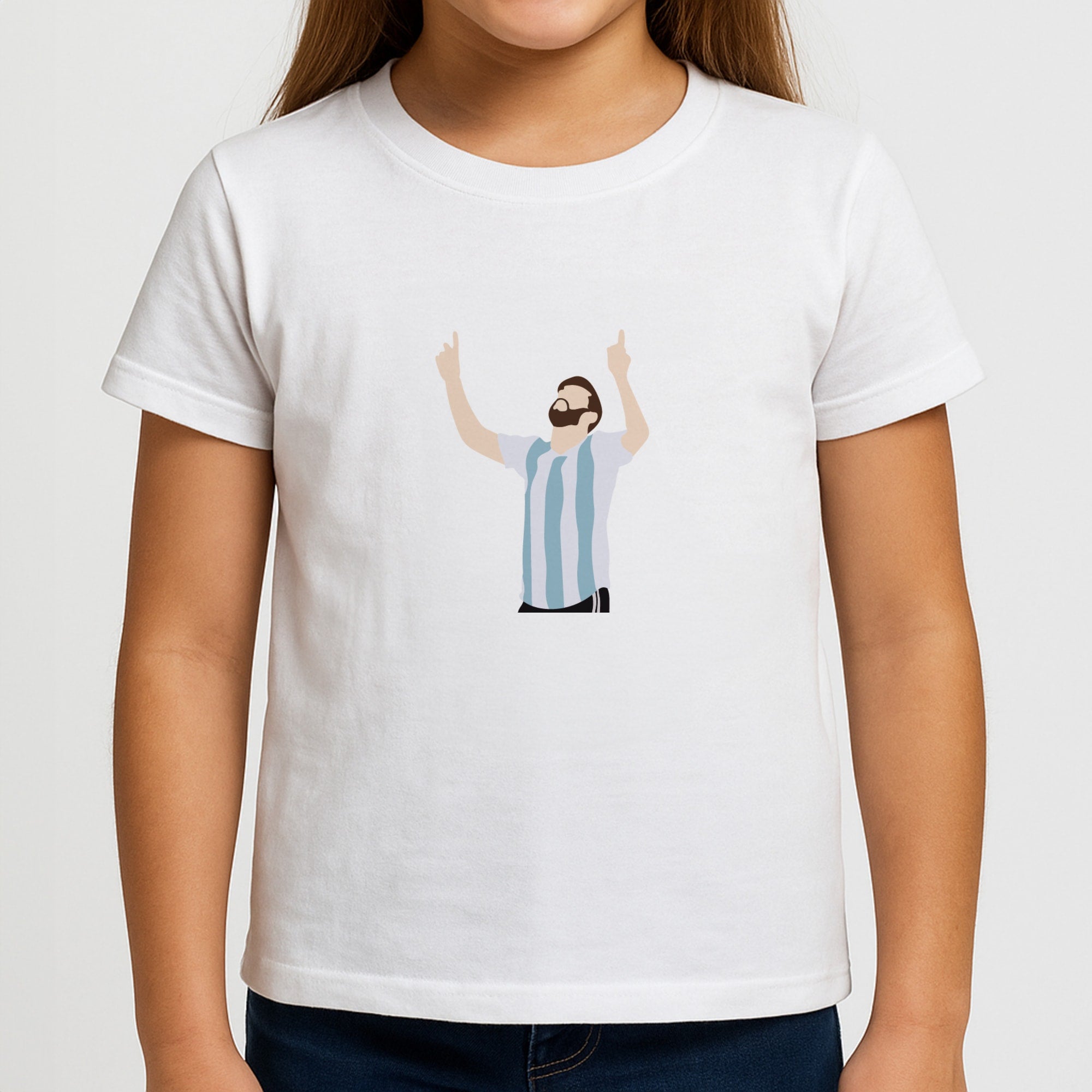 Argentina - Messi Girls T-Shirt