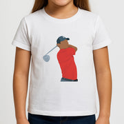 Tiger - Golf Kids T-Shirt 3