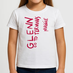 Message For Glenn - TWD Kids T-Shirt