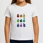 Among Gaming characters Kids T-Shirt 3