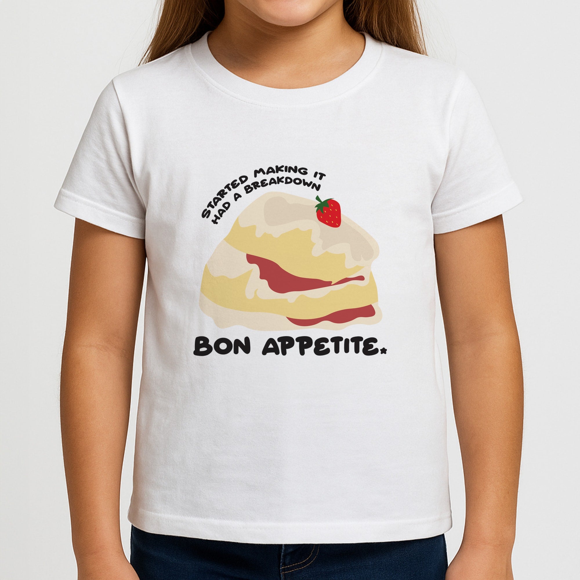 Bon Appetite - British Pop Culture Girls T-Shirt