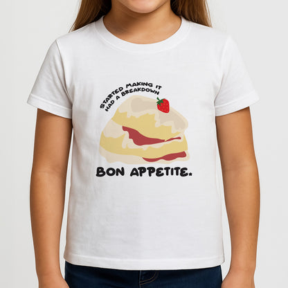 Bon Appetite - British Pop Culture Girls T-Shirt
