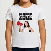 Olivia Red Megaphone Kids T-Shirt 3
